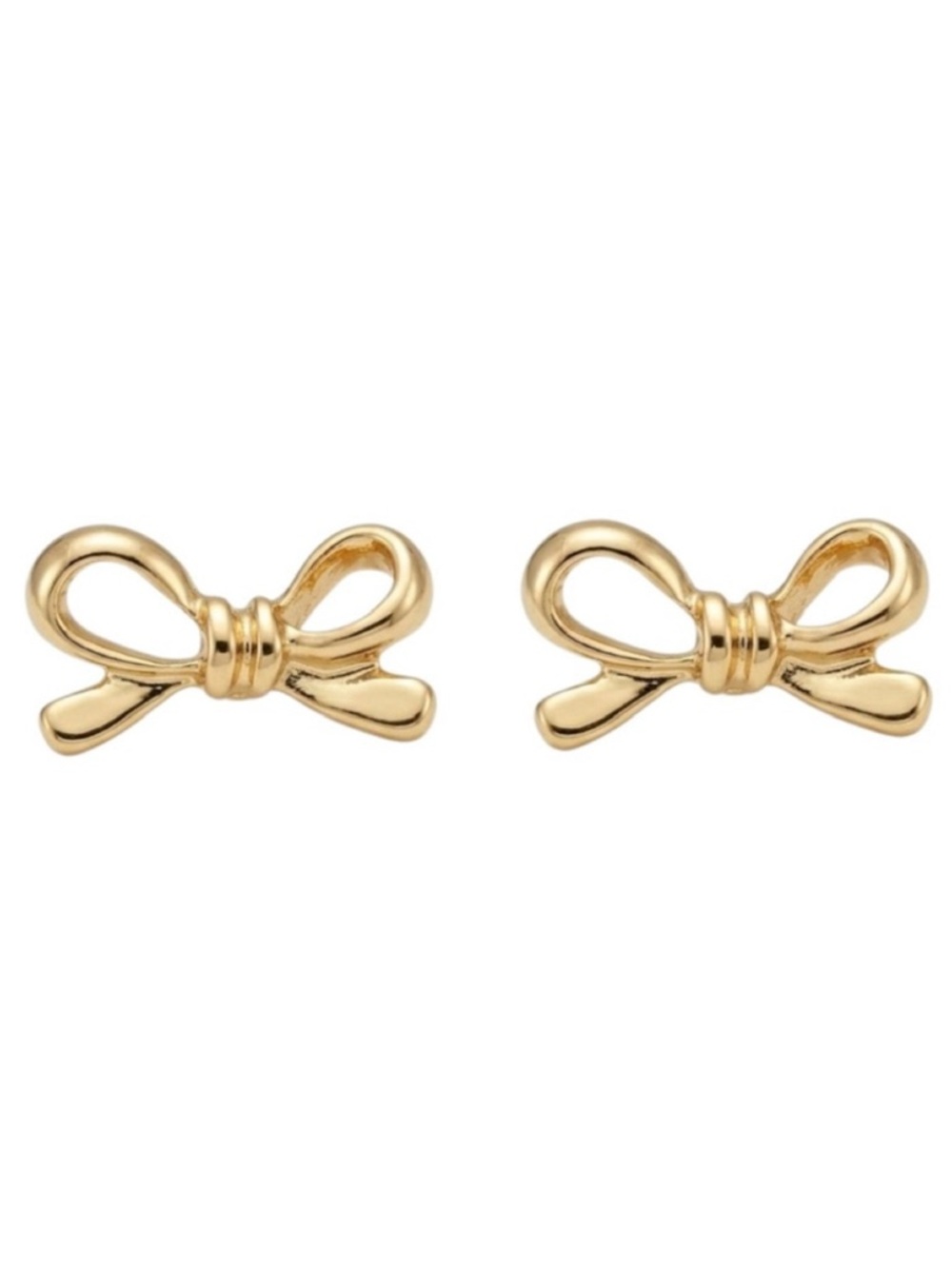 Open Bow Stud Earrings (NWT)